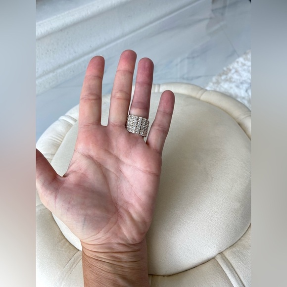 New Rhinestone Diamond Bling Ring - Picture 5 of 8